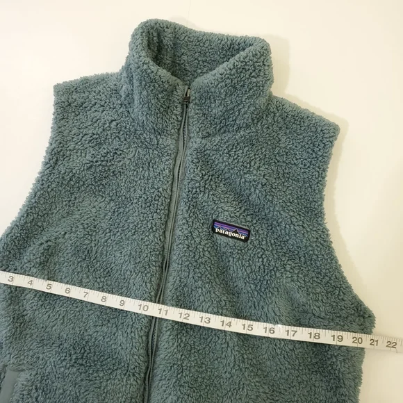 Patagonia Dusty Blue Los Gatos Vest Womens Size XL - Picture 4 of 6